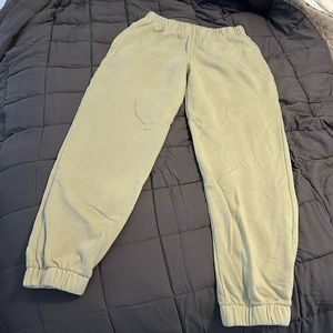 John Galt sweat pants in sage green. Small, has pockets. Used but good condition